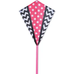 Kites Premier Kites 25 In. Diamond Kite - Pink Mod