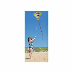 Kites 30 In. Diamond Kite - Girl Skull