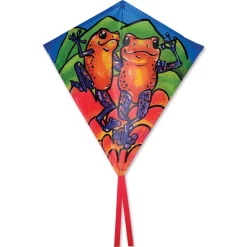 Kites Premier Kites 30 In. Diamond Kite - Poison Dart Frogs