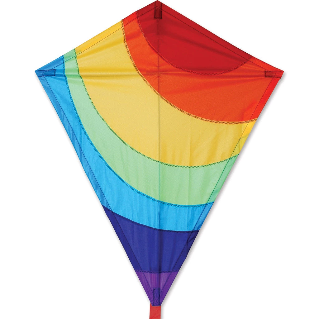 Kites 25 In. Diamond Kite - Radiant Rainbow Premier Kites 1 Kites 25 In. Diamond Kite - Radiant Rainbow Premier Kites