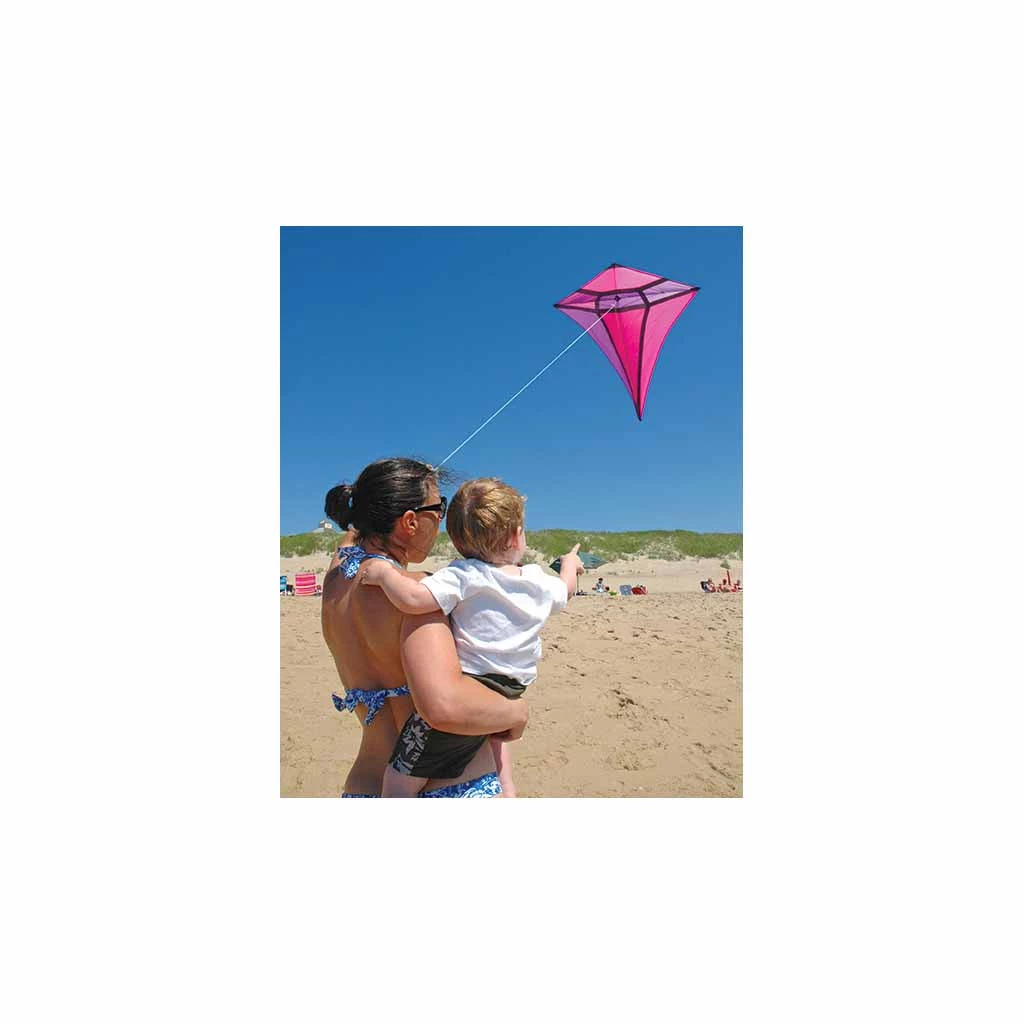 Kites 65 In. Diamond Kite - Ruby Premier Kites 2 Kites 65 In. Diamond Kite - Ruby Premier Kites