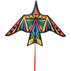 Bold Innovations Thunderbird Kite - 90 In. Rainbow Geometric