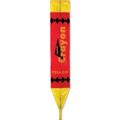 Kites Premier Kites Crayon Kite - Yellow