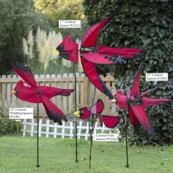 WindGarden WindGarden 23 In. North American Cardinal Spinner