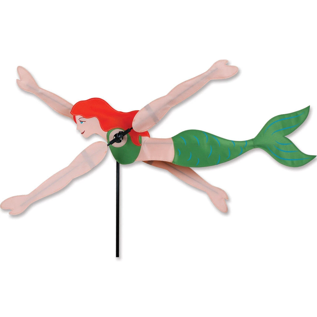 WindGarden 29 In. WhirliGig Spinner - Mermaid 1 WindGarden 29 In. WhirliGig Spinner - Mermaid
