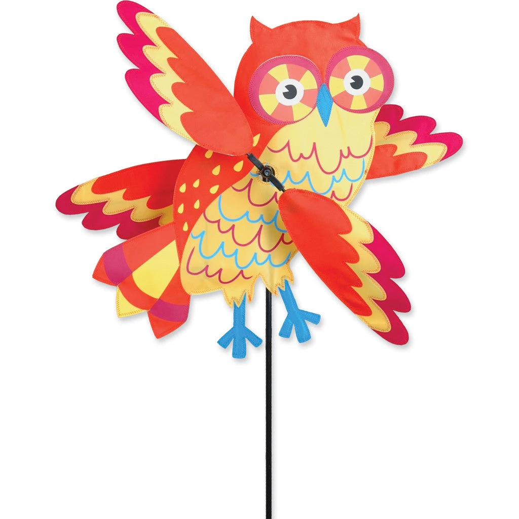 WindGarden 21 In. WhirliGig Spinner - Orange Owl WindGarden 1 WindGarden 21 In. WhirliGig Spinner - Orange Owl WindGarden