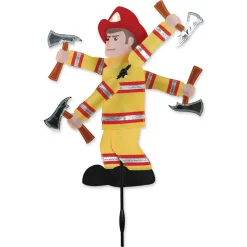 WindGarden 20 In. WhirliGig Spinner - Fireman