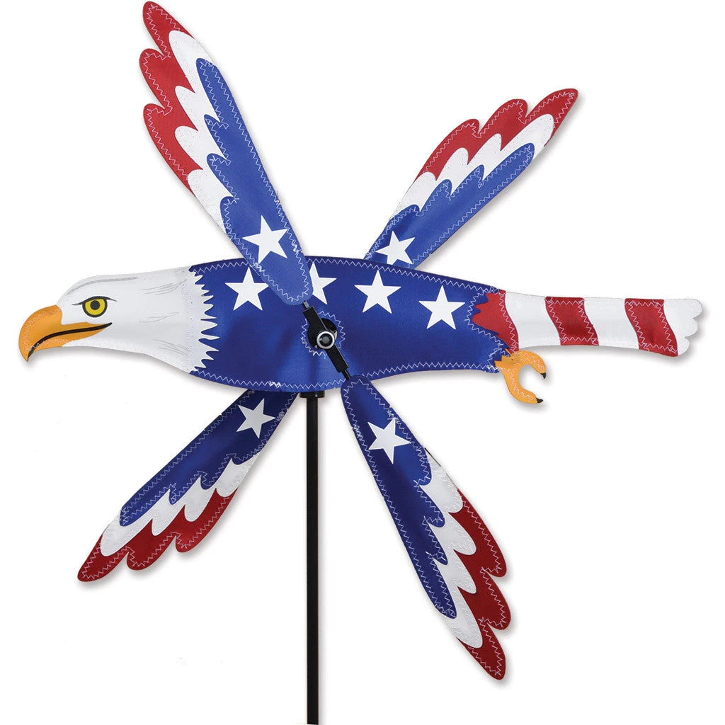 WindGarden 18 In. WhirliGig Spinner - Patriotic Eagle 1 WindGarden 18 In. WhirliGig Spinner - Patriotic Eagle