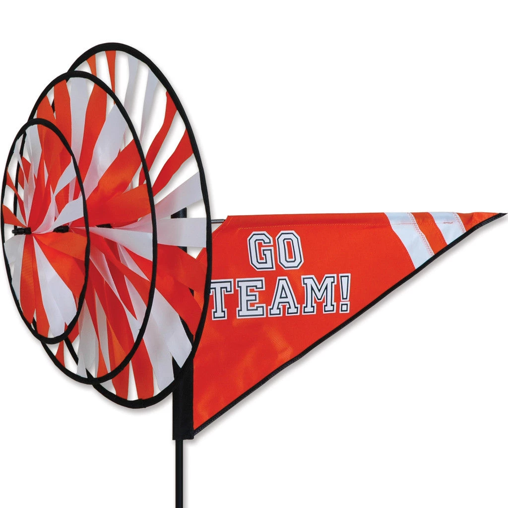 WindGarden WindGarden Triple Spinner - Orange 1 WindGarden WindGarden Triple Spinner - Orange