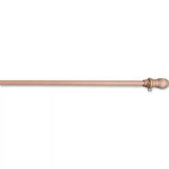 Accent Home & Garden 60 In. Wood Flag Pole W/ Rotating Sleeve Accent