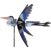 WindGarden 30 In. Great Blue Heron Spinner WindGarden