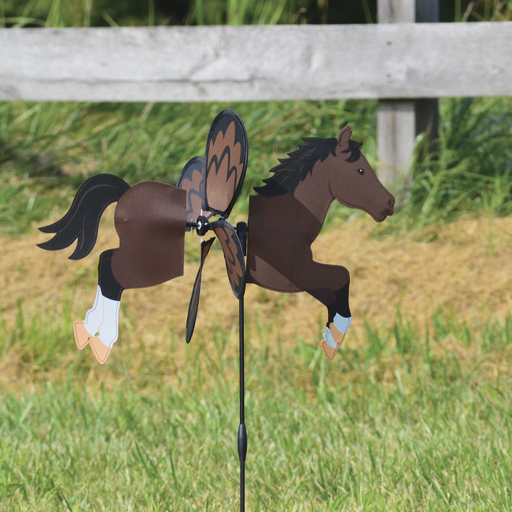 WindGarden Petite Spinner - Bay Horse WindGarden 2 WindGarden Petite Spinner - Bay Horse WindGarden