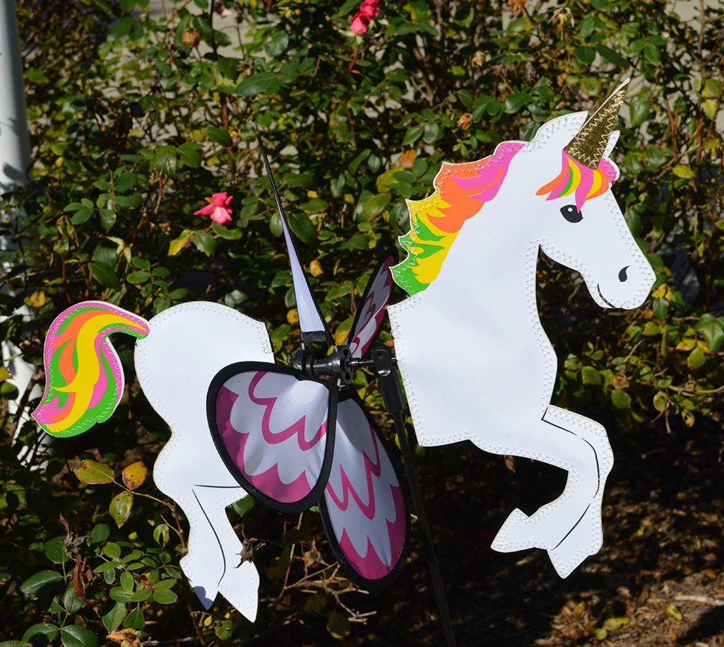 WindGarden Petite Spinner - Unicorn 2 WindGarden Petite Spinner - Unicorn