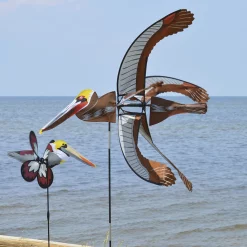 WindGarden 35 In. Brown Pelican Spinner WindGarden
