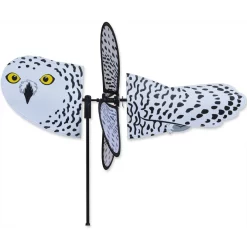WindGarden Petite Spinner - Snowy Owl