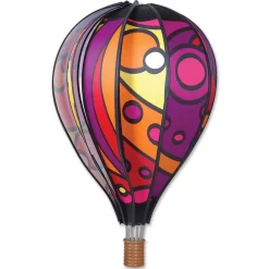 WindGarden 22 In. Hot Air Balloon - Warm Orbit