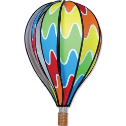WindGarden 22 In. Hot Air Balloon - Rainbow WindGarden