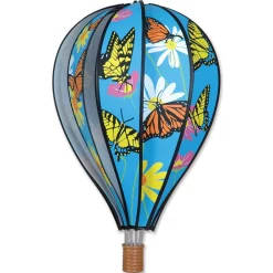 WindGarden 22 In. Hot Air Balloon - Butterflies