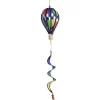 WindGarden WindGarden 12 In. Hot Air Balloon - Checkered Rainbow