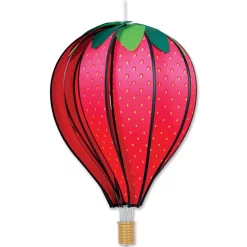 WindGarden 22 In. Hot Air Balloon - Strawberries WindGarden