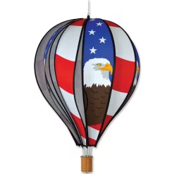 WindGarden WindGarden 22 In. Hot Air Balloon - Patriotic Eagle