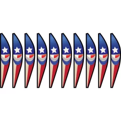 WindGarden 18 In. Hot Air Balloon - Vintage Patriotic