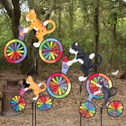 WindGarden 30 In. Bike Spinner - Kitty