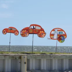 WindGarden 22 In. VW Hippie Mobile Spinner - Orange WindGarden