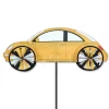 WindGarden 24 In. VW Beetle Spinner - Yellow