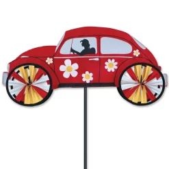 WindGarden WindGarden 22 In. VW Hippie Mobile Spinner - Red