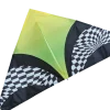 Kites 56 In. Delta Kite - Green Op Art Premier Kites