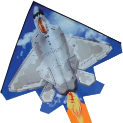 Kites 2D Jet Kite - F-22 Raptor Premier Kites