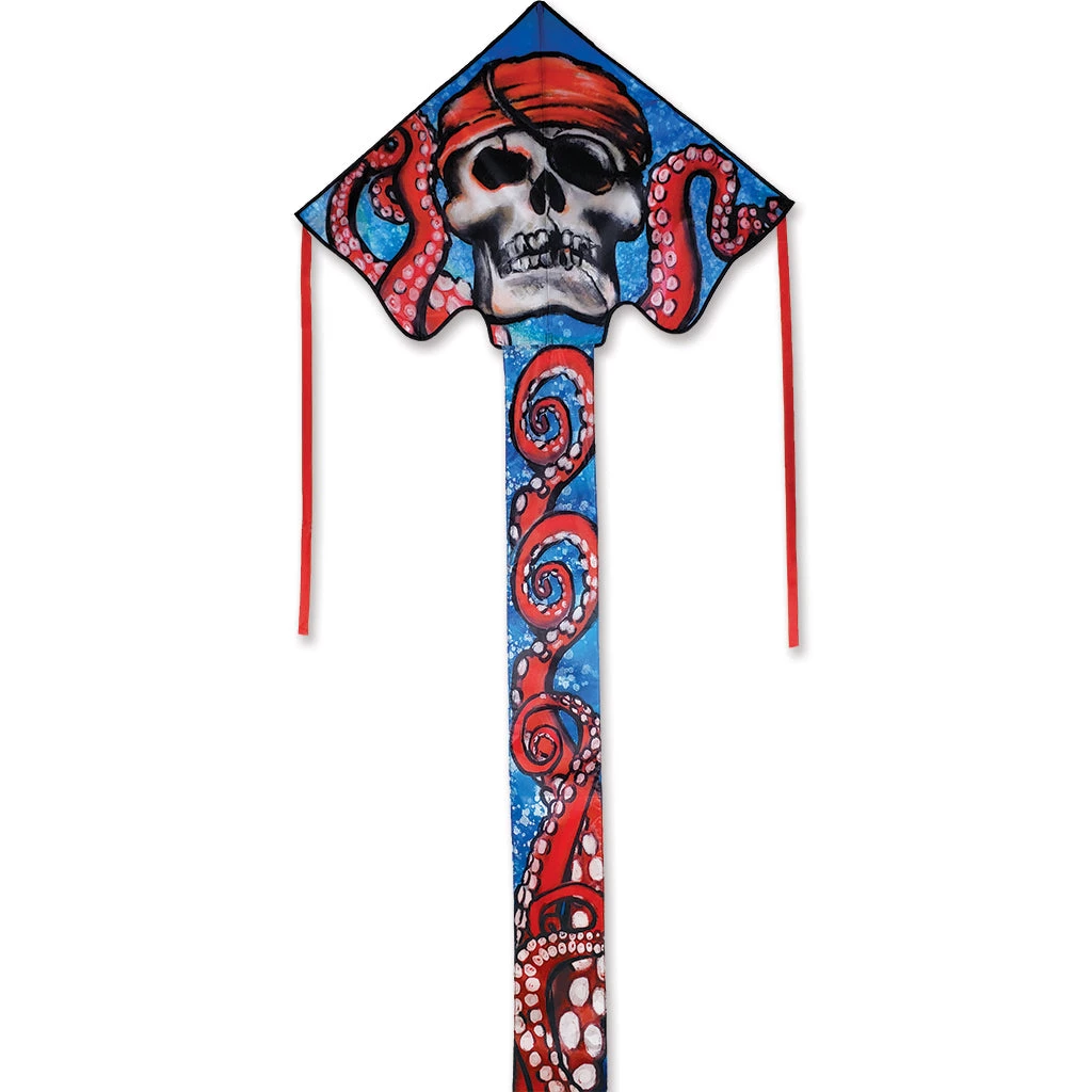 Kites Premier Kites Large Easy Flyer Kite - Pirate Octopus 1 Kites Premier Kites Large Easy Flyer Kite - Pirate Octopus