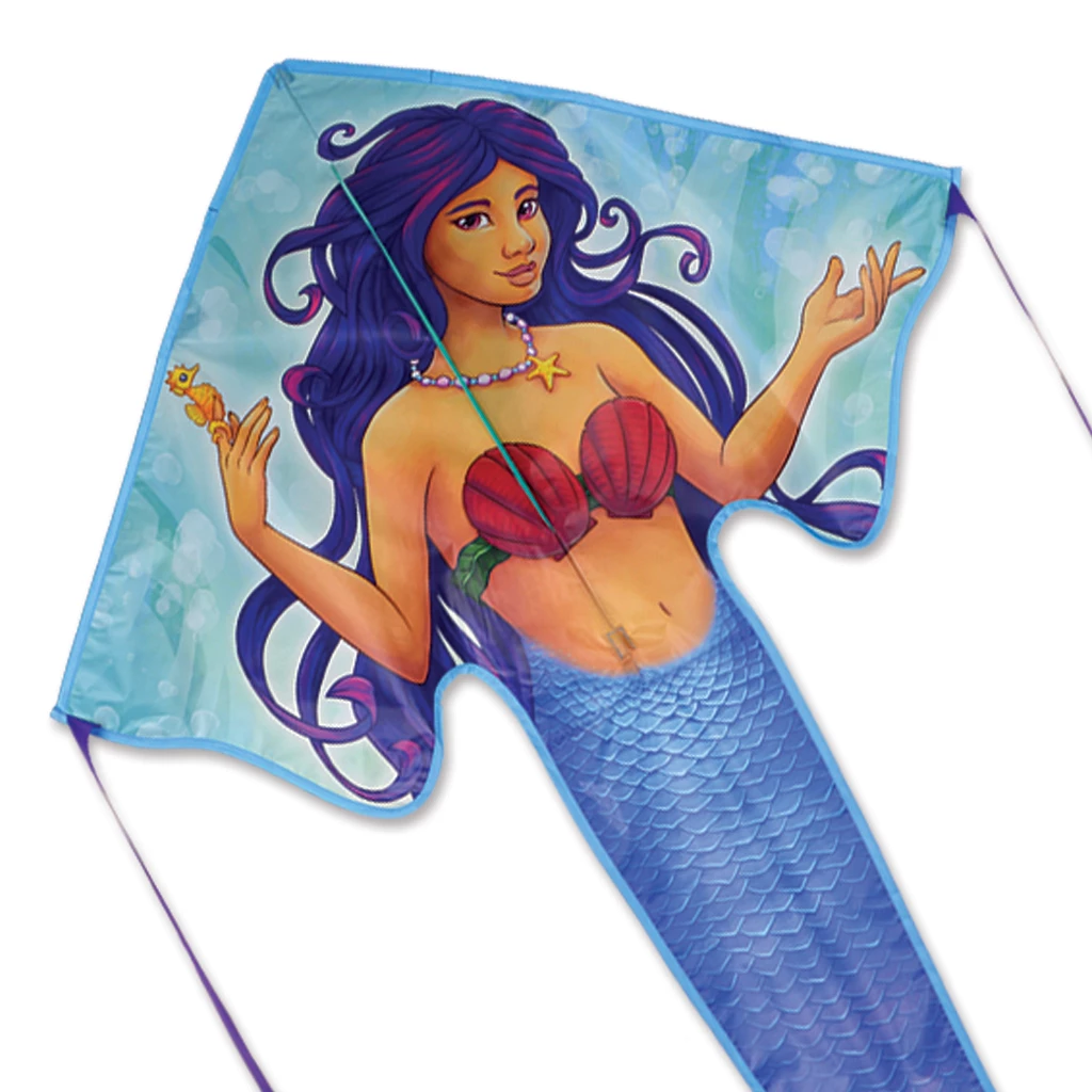 Kites Premier Kites Large Easy Flyer Kite - Mermaid 1 Kites Premier Kites Large Easy Flyer Kite - Mermaid
