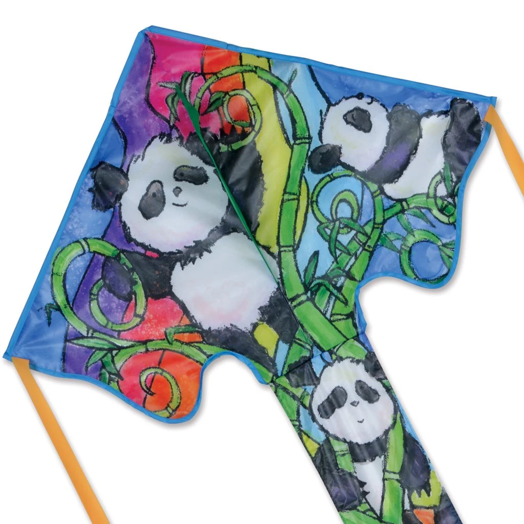 Kites Large Easy Flyer Kite - Pandas Premier Kites 1 Kites Large Easy Flyer Kite - Pandas Premier Kites