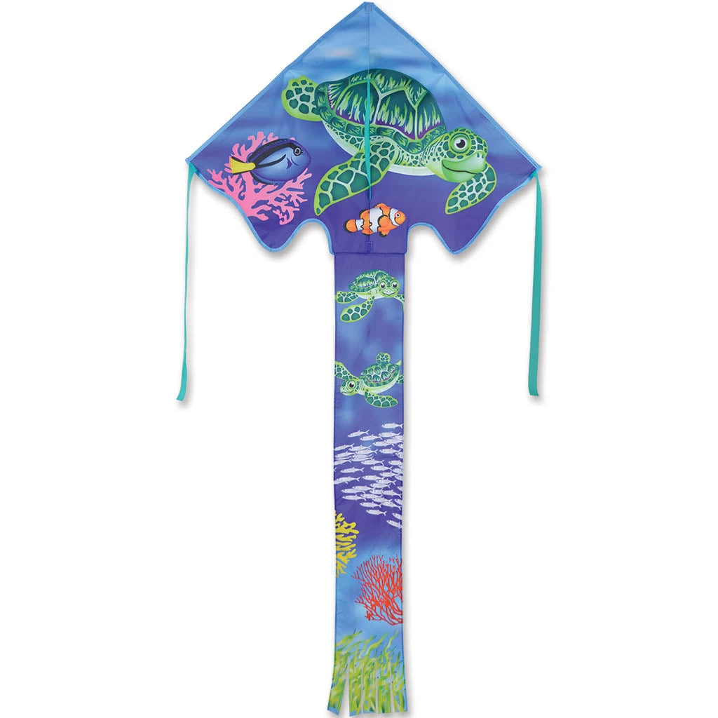 Kites Large Easy Flyer Kite - Sea Turtles Premier Kites 2 Kites Large Easy Flyer Kite - Sea Turtles Premier Kites