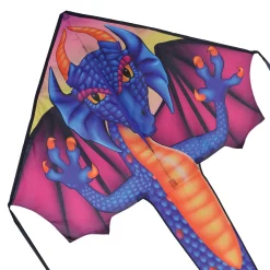 Kites Large Easy Flyer Kite - Sapphire Dragon