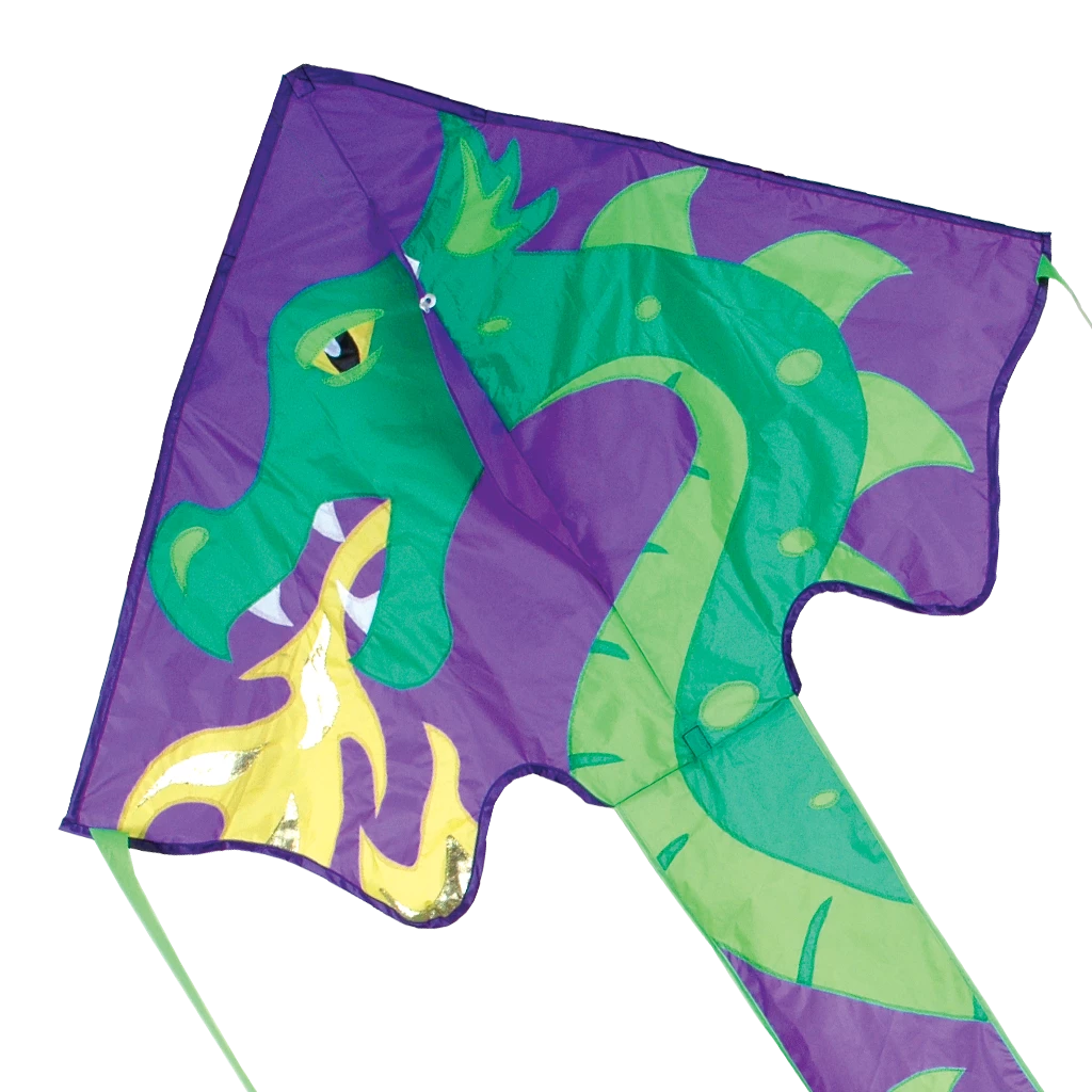 Kites Large Easy Flyer Kite - Skylar Dragon 1 Kites Large Easy Flyer Kite - Skylar Dragon