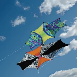 Collections Kites Genki Kite - Orange Op-Art