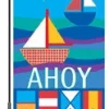 Accent Home & Garden 12 In. Flag - Ahoy Accent