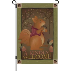 Accent Home & Garden - Sale 12 In. Flag - A Kindly Welcome Accent