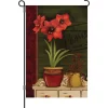 Accent Home & Garden - Sale 12 In. Flag - Amaryllis Accent