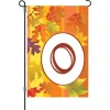 Accent Home & Garden Accent 12 In. Fall Monogram Flag - O