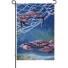 Accent Home & Garden Accent 12 In. Flag - Ocean Blue Crab