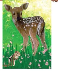 Accent Home & Garden 28 In. Flag - Babes In Woods