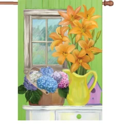Accent Home & Garden 28 In. Flag - Summer Flowers