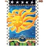 Accent Home & Garden 28 In. Flag - Radiant Sun Accent