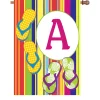Accent Home & Garden 28 In. Summer Monogram Flag - A