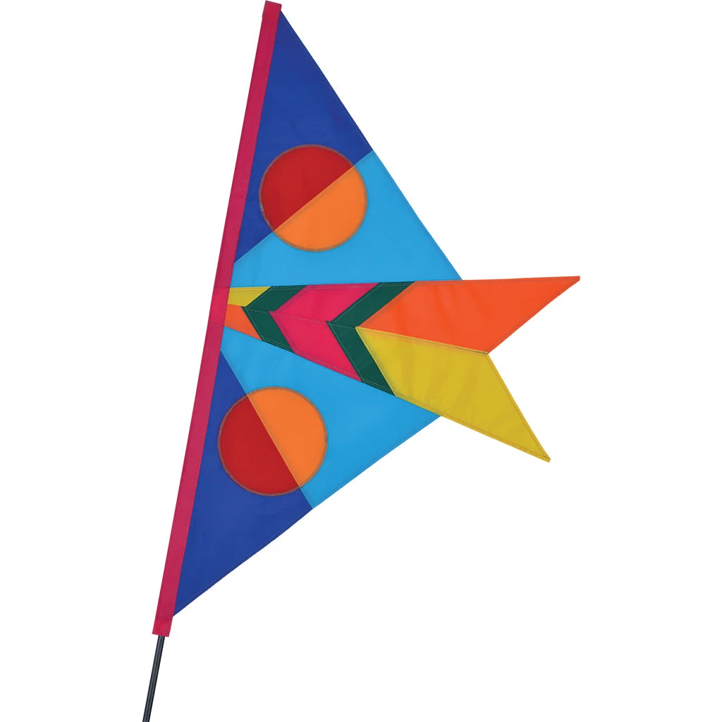 SoundWinds Falcon Recumbent Bike Flag - Blue 1 SoundWinds Falcon Recumbent Bike Flag - Blue