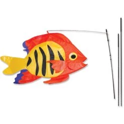 Premier Kites Swimming Fish Recumbent Bike Flag - Flame Fish